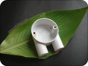 Cruthúnas Dóiteáin Bealach U Bosca Seolta PVC