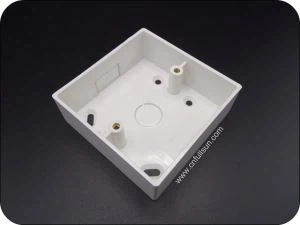 Caighdeán Bosca Leictreach PVC RA le Lug Seasta